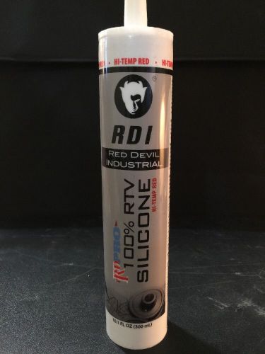 Red Devil 0809/OI Red RD PRO RTV Silicone Sealant, 10.1 fl. oz. Cartridge