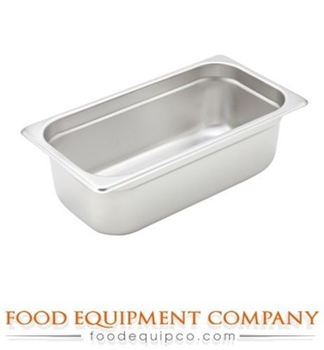 Winco SPJH-304 Steam Table Pan, 1/3 size, 4&#034; deep - Case of 24