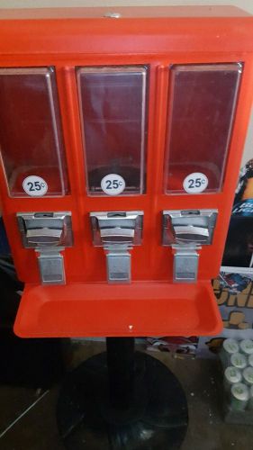 Bulk Candy Vending Machine-3 Head  Multi-Candy-Gumball Vending