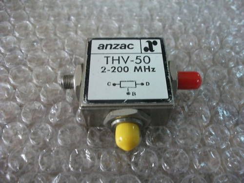 2 way Anzac Power Divider THV-50 2-200Mhz