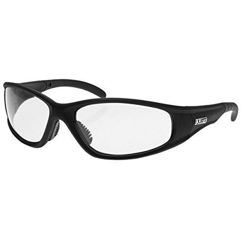 Lift safety strobe safety glasses (black frame/clear lens) for sale