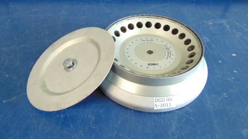 Hermle Centrifuge Rotor 220.59 V04  24 Slots Max. Speed 12000 RPM With Lid S2011