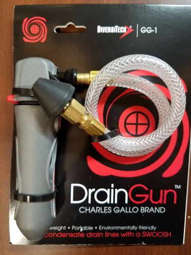 DIVERSITECH GG-1 CHARLES GALLO SWOOSH DRAIN GUN - HVAC - LIGHTWEIGHT, PORTABLE