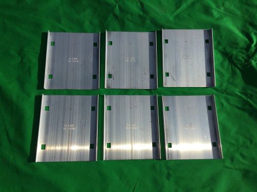 Lot of (6) cooper 9a1006 b-line 6&#034; splice plates  9a-1006 free shipping for sale