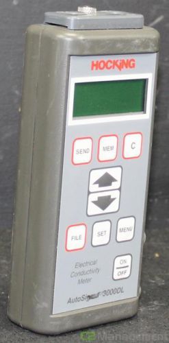 Hocking AutoSigma 3000DL Electrical Conductivity Meter w/Case