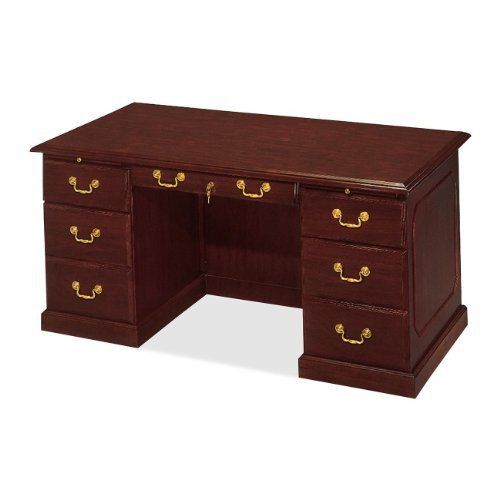 Dmi governor&#039;s box/file executive desk - 60&#034; width x 30&#034; depth x 30&#034; height - 2 for sale
