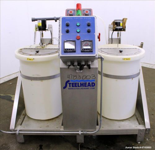 Used- steelhead inline mineral injection system for bottled mineral water applic for sale