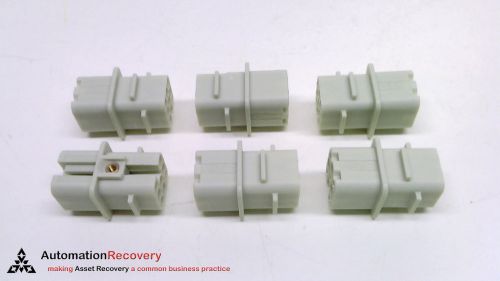 HARTING 09210073131 - PACK OF 6 - POWER CONNECTOR HAN 7D-BU-C, NEW* #220915