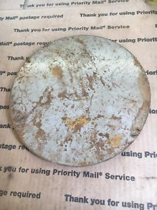 8 11/16&#034; Round Steel Disk Plate Circle 3/8&#034; THICK!! See Description Target Plate