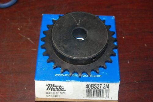 Martin, 40BS27 3/4, LOT OF 4, Sprocket, New in Box