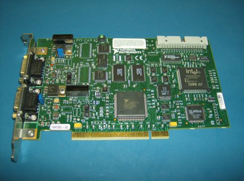 National Instruments NI PCI-CAN 2 Port CAN Interface Card 184726C-02 Free Ship