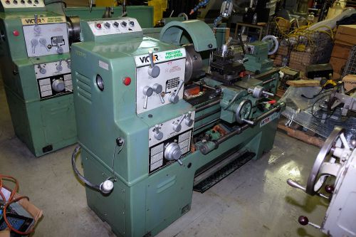 16&#034; swing victor toolroom engine gap lathe model 1630b with tooling for sale
