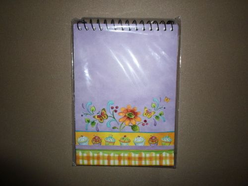 80 Sheet &#034;Cupcakes&#034; Lined Spiral Journal By Studio 18~5&#034; X 7&#034;, NEW IN PACKAGE