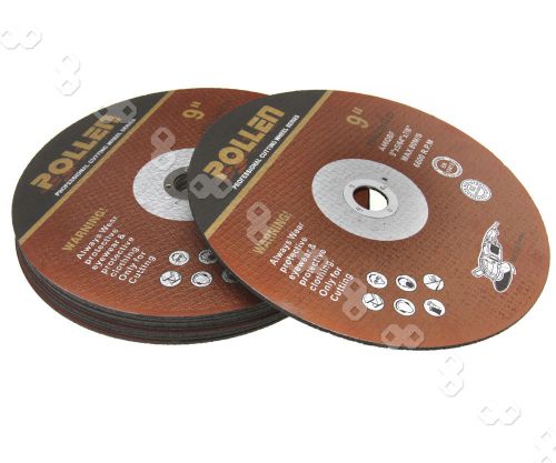 10pcs thin stainless steel 230 x 22.23 x 2mm angle grinder cutting discs for sale