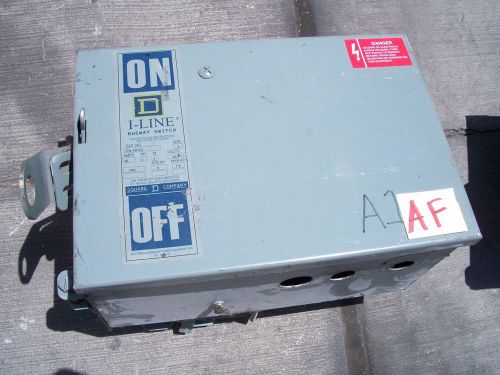 SQUARE D PQ4203G 30 AMP 240 VOLT 3 PHASE BUS PLUG (AF)