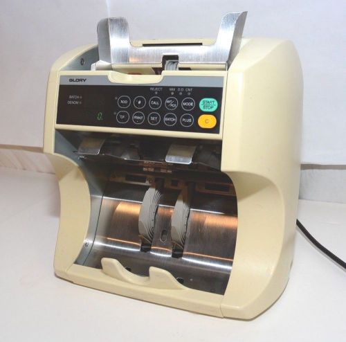 REFURBISHED GLORY CURRENCY BILL COUNTER SCANNER  MODEL GFR-S80
