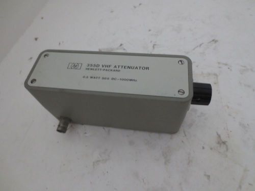 Hewlett Packard 355D VHF Attenuator