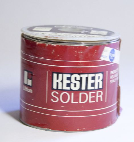 Vintage Hester Solder 5 lbs. 60/40.  Core - 66. .062 Diameter