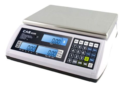 Kitchen Food Cook Eat Prepare Jr Price Computing Scale LCD Display 60 lb Service