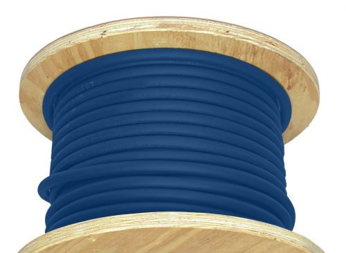1000&#039; 4/0 welding cable blue alterable portable wire usa for sale