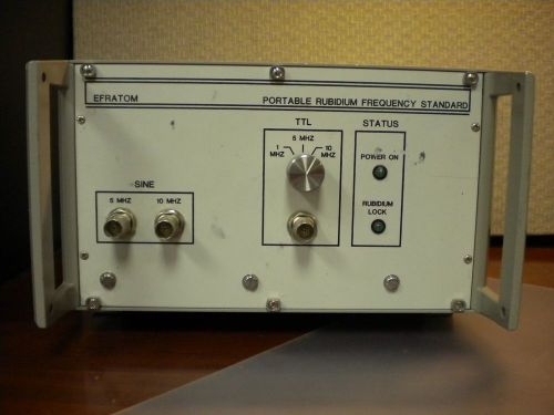 Efratom PRFS-102 Rubidium Frequency Standard 10, 5, &amp; 1Mhz Outputs
