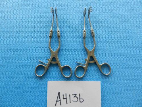 Medtronic Xomed Surgical ENT House Retractor Set Left &amp; Right 1352248 1352247