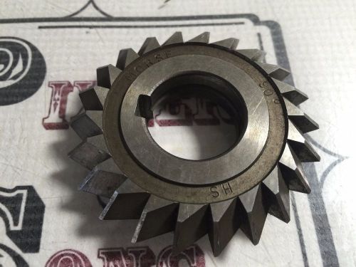 Morse 2-3/4&#034; x 1&#034; x 90° double angle mill milling cutter slot slotting blade for sale