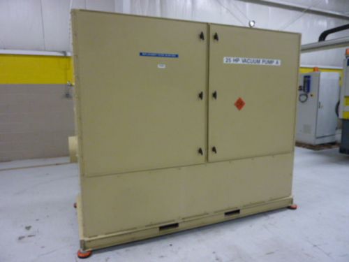 Novatec 25 HP Vacuum Pump VPU-25 Used #54480
