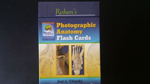 Rohen&#034;s Photographic Anatomy Flash Cards