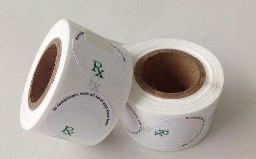RX Generic State Compliant Labels (250 Labels) for Identifying Concentrates