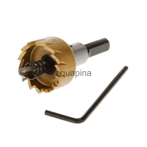 26mm high speed stainless hss steel carbide tipped drill bit hole saw cutter for sale