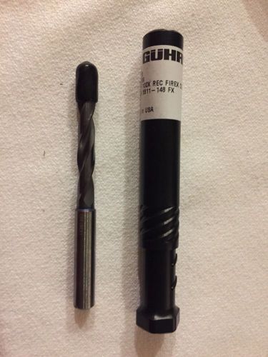 GUHRING 17/64&#034; RT100X- 6.75MM Carbide Coolant Drill