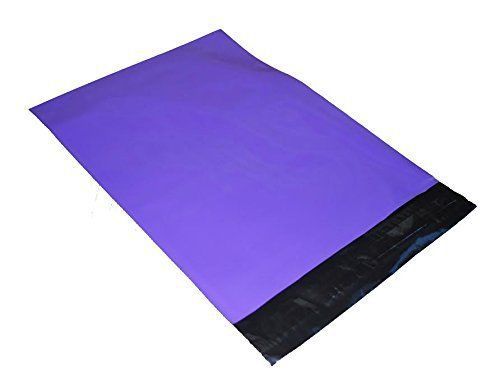 10&#034;x13&#034; Purple Color Poly Mailers Self Seal Plastic Envelope Bags - 100pcs