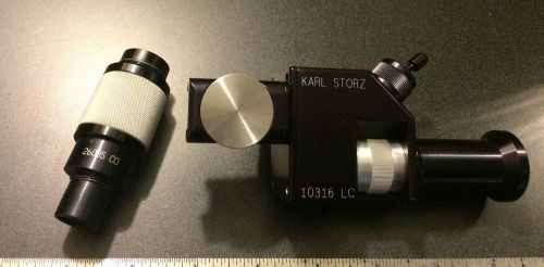 Storz Optical Couplers Item#s 26035 CO &amp; 10316 LC