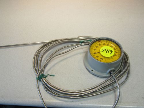 4.5&#034; Military Thermoter w. Probe ITR45-24-0-020-15-0 240&#034; Probe lgth. 0 -240* F