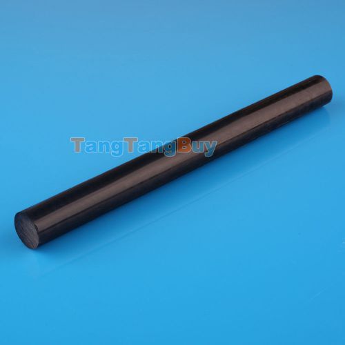 1 pcs nylon polyamide pa plastic round rod stick black 20mm x 250mm for sale