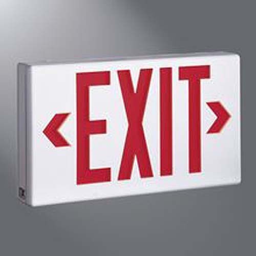NEW! Cooper Lighting Sure-Lites LPXH7NC LED Commercial Exit and Emergency Sign