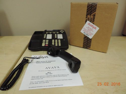 Lot x2 Avaya IP 4612 IP Office Business Phones - 1 New/1 Used - w/ OEM Cartons