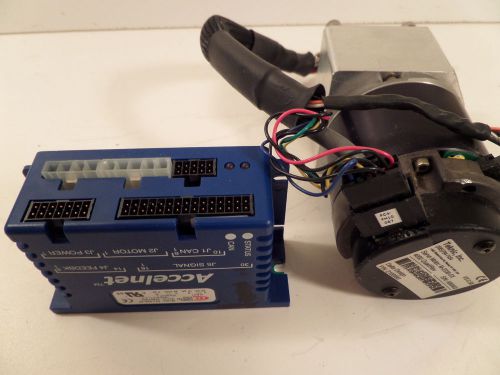 Copley Controls Accelnet Micro #ACJ-090-09 with Teknic Servo Motor,Warranty CNC