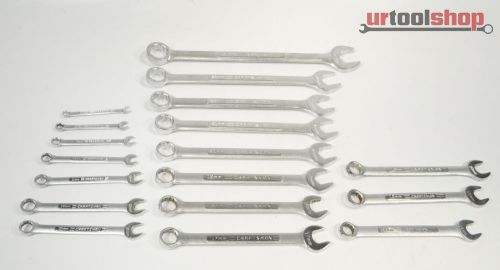 Craftsman 18 piece metric combination wrench set 5830-64 for sale