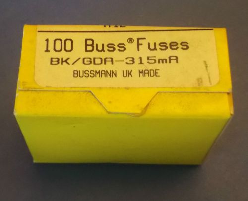 GDA-315MA BOX OF 100  NEW BUSSMANN