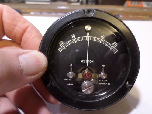 Weston Model 301 ampermeter 25-0-25