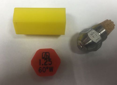 HAGO 1.25 GPH 60 DEGREE W SEMI SOLID NOZZLE (12560W, 70580, 030G4074, 1.25-60W)