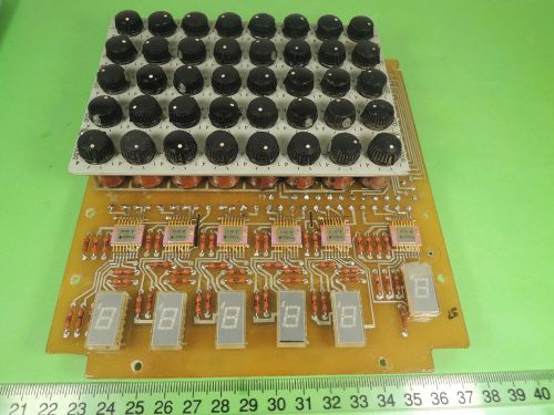 Board of russian transceiver /r134/ -switch mpn-1v -3ls324b1-ic 514id2 used for sale