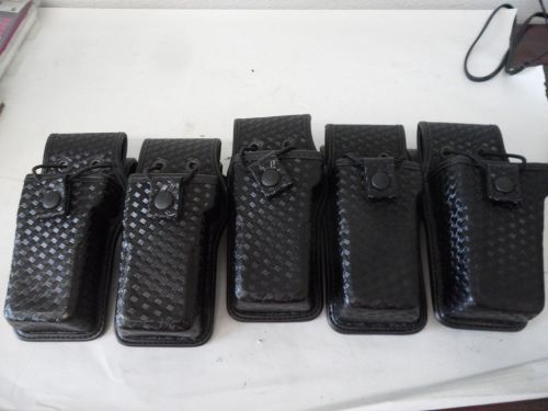 5 bianchi accumold elite universal radio holder holster fits motorola mts, xts + for sale