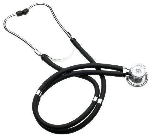 New sprague rappaport dual head stethoscope - color black us seller for sale