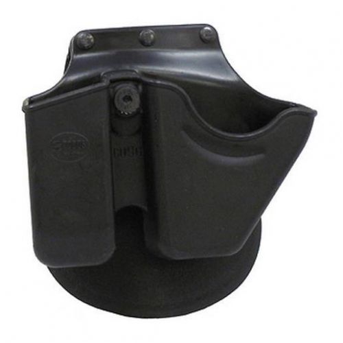 Fobus handcuff/magazine roto- holster paddle pouch fits glock 9/40 black for sale