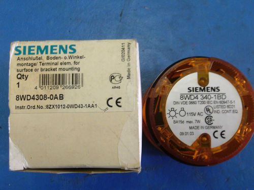 Siemens terminal element 8wd4340-1bd for sale