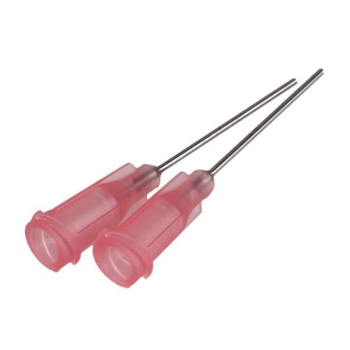 100pcs 1 Inch 20Ga Blunt Tip Dispensing Needles Adhesive Glue Syringe Use