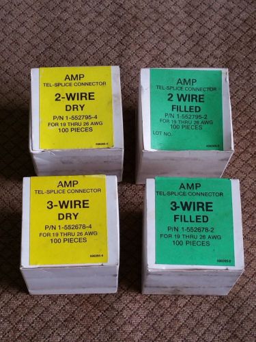 AMP Tel-Splice Connectors Beanies
